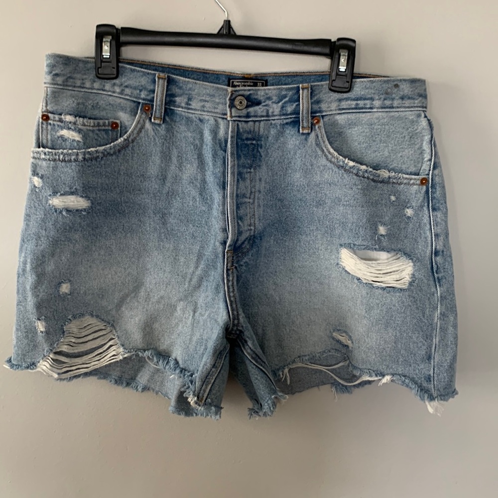 Abercrombie & Fitch High Rise 4” Shorts